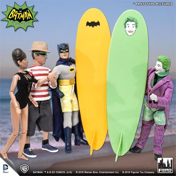 Batman Classic TV Surfing Series Action Figures: Loose In Factory Bag