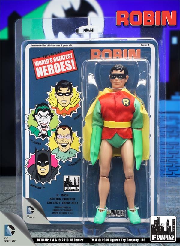 Batman Retro 8 Inch Action Figures Series 1: Robin