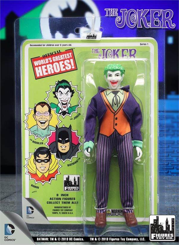 Batman Retro 8 Inch Action Figures Series 1: The Joker