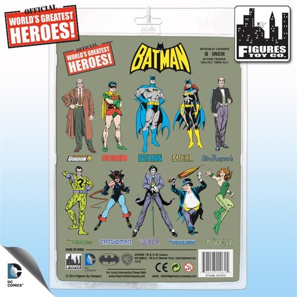 Batman Retro 8" Action Figure – Series 6 Robin (Loose In Factory Bag)