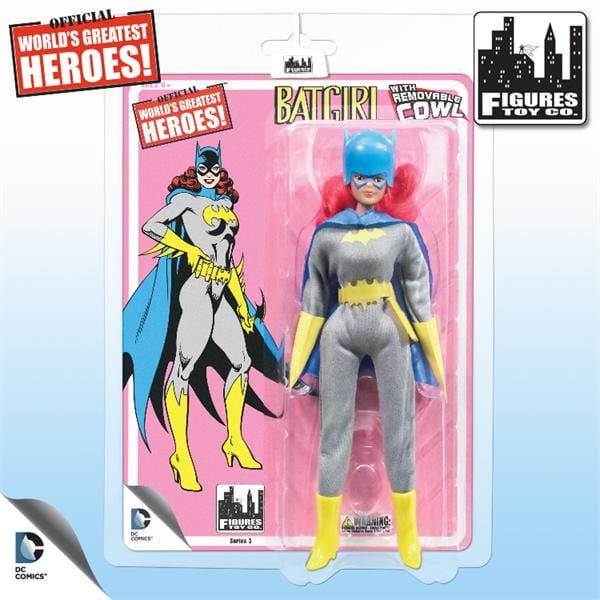 Batman Retro 8 Inch Action Figures Series 3: Batgirl (with removable cowl)