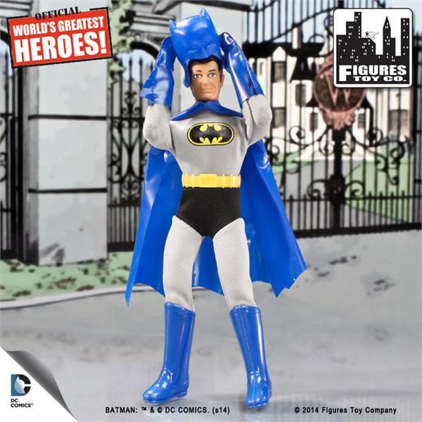 Batman Retro 8 Inch Action Figures Series 3: Batman (With removable cowl)