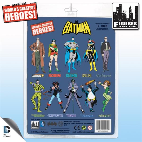 Batman Retro 8 Inch Action Figures Series 3: Robin (With removable mask)