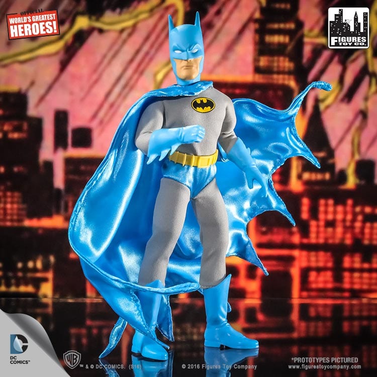 Batman Retro 8 Inch Action Figures Series 4: Set of all 4