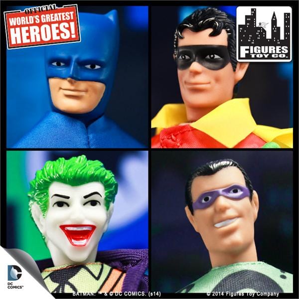 Batman Retro Action Figures Series 1: Loose in Factory Bag