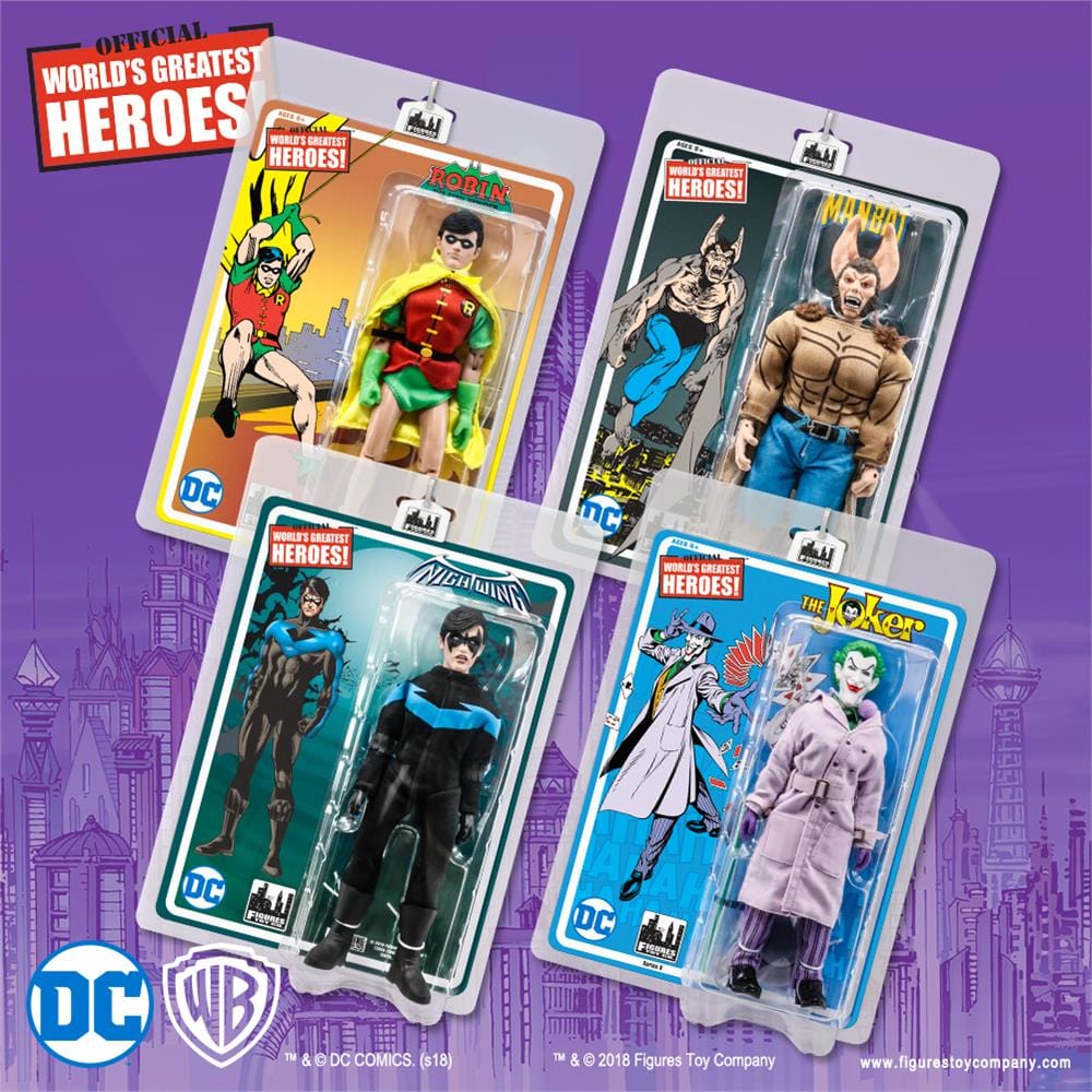 Batman Retro Action Figures Series 6: Loose in Factory Bag