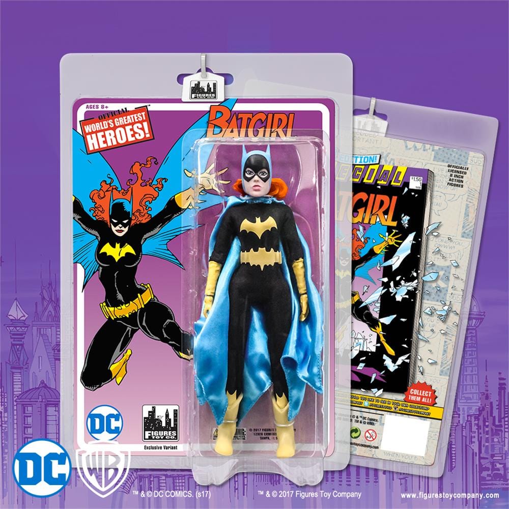 Batman Retro Action Figures Series: Batgirl [Black Outfit Variant]