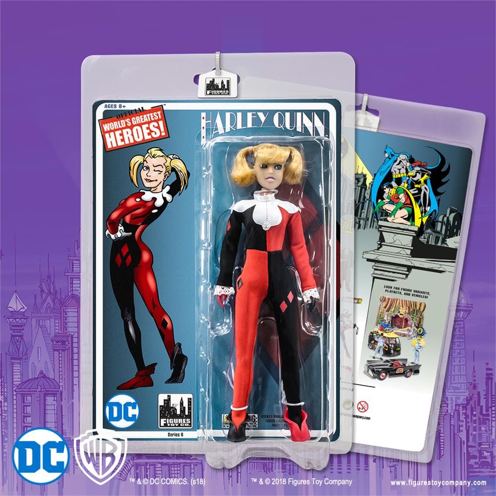 Batman Retro Action Figures Series: Harley Quinn [Unmasked Variant]