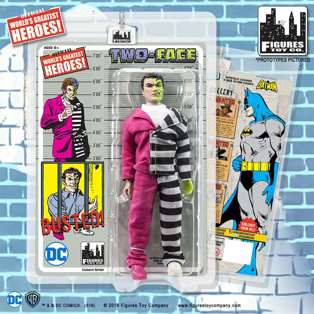 Batman Retro Action Figures Series: Two-Face [Prison Variant]