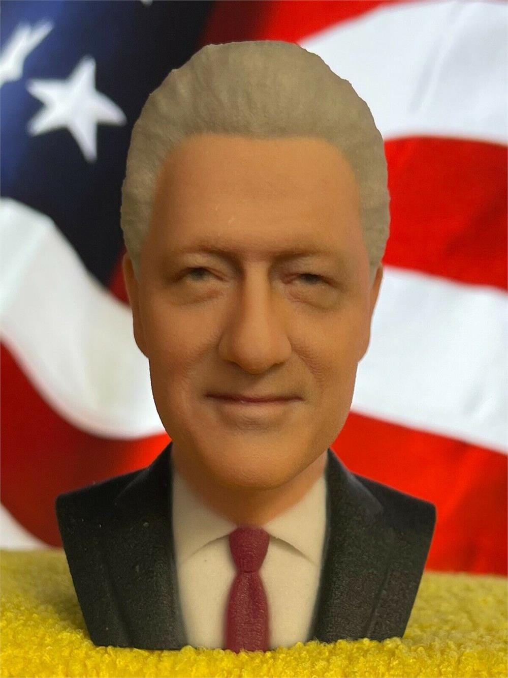 Bill Clinton Bust Statue Collectible