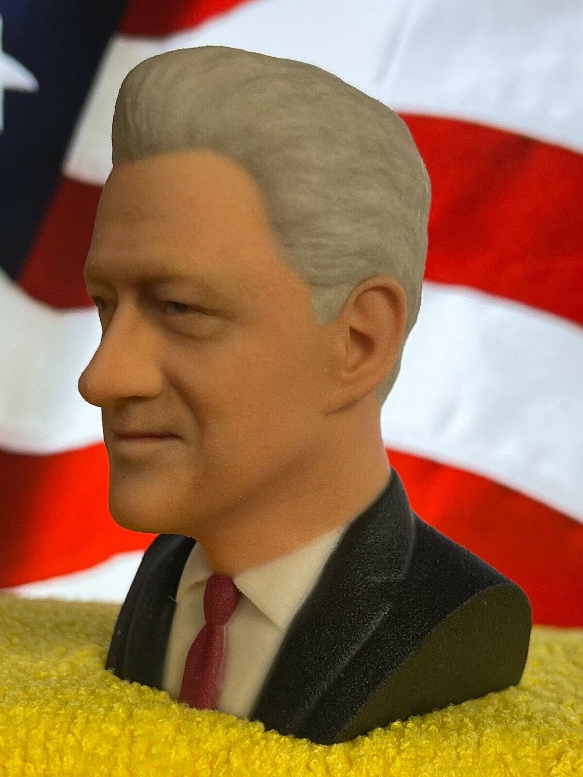 Bill Clinton Bust Statue Collectible