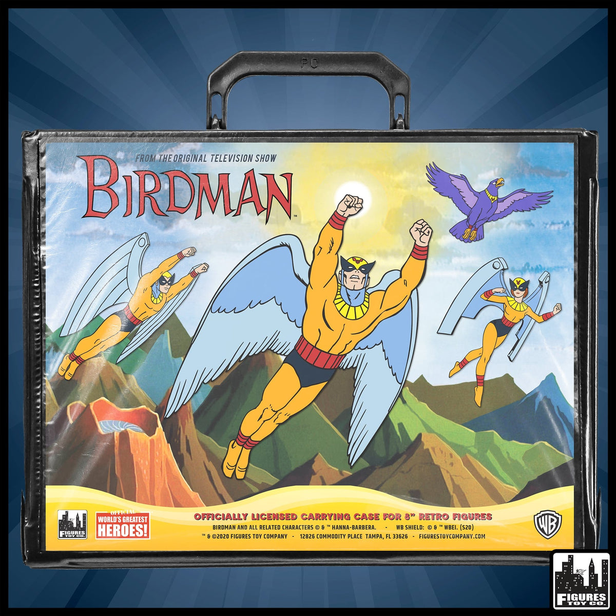 Birdman Action Figure Carrying Case