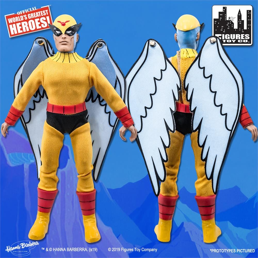 Birdman &amp; The Galaxy Trio 8 Inch Retro Action Figures Series: Birdman Ray Randall