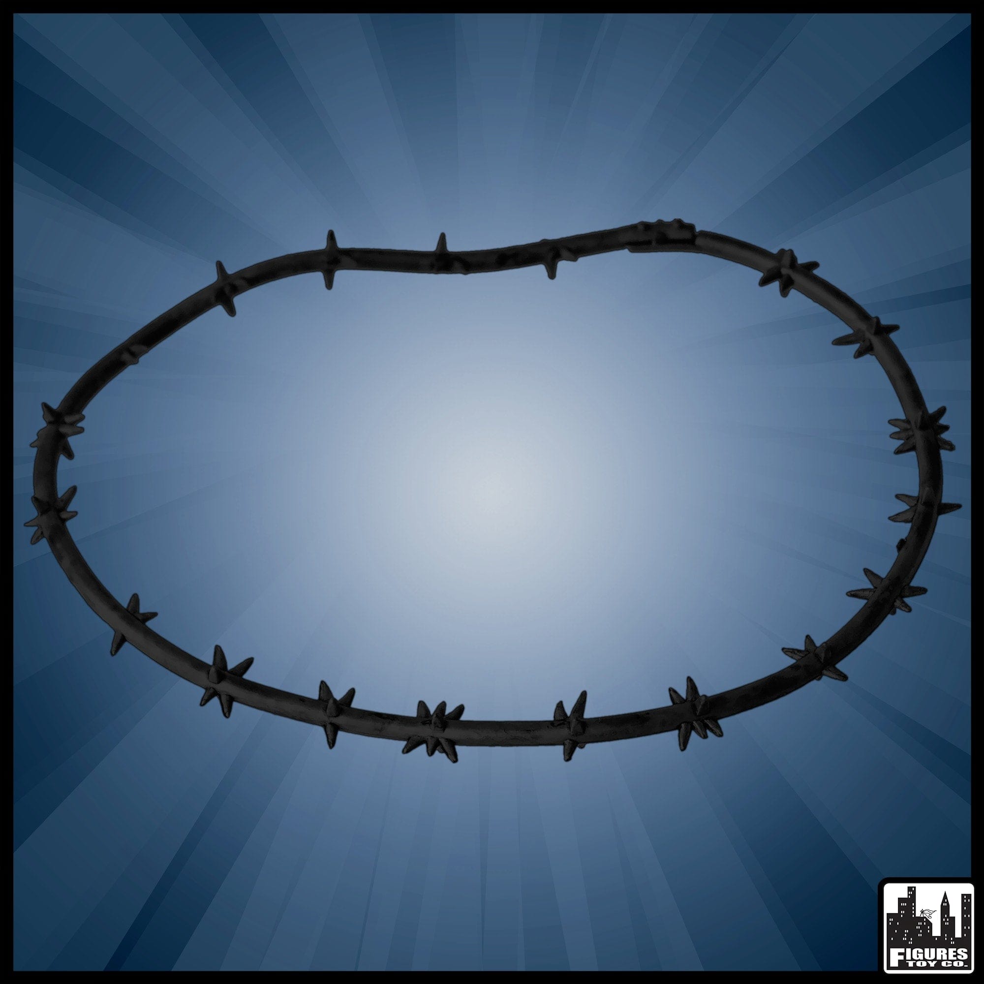 Black Barbed Wire Section for WWE Wrestling Action Figures
