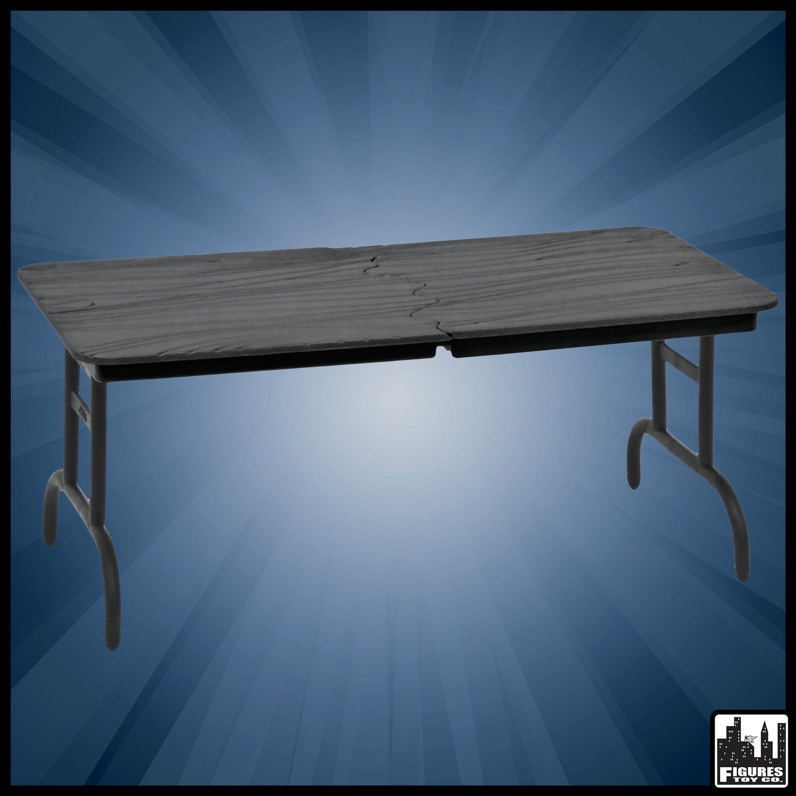 Black Breakaway Table for WWE Wrestling Action Figures