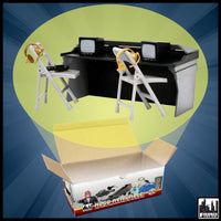 Commentator Table Playsets for WWE & AEW Wrestling Action Figures ...