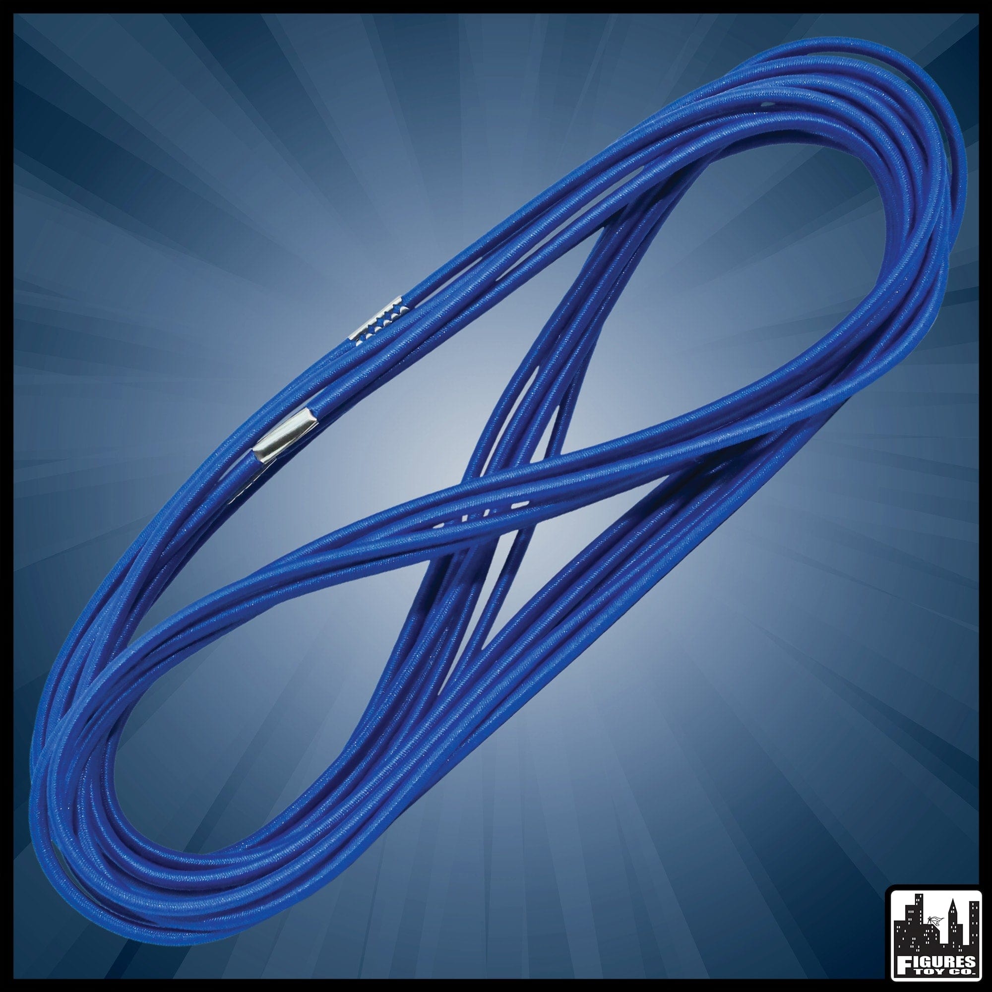Blue Ring Ropes for LARGE Wrestling Action Figure Rings by Figures Toy Company