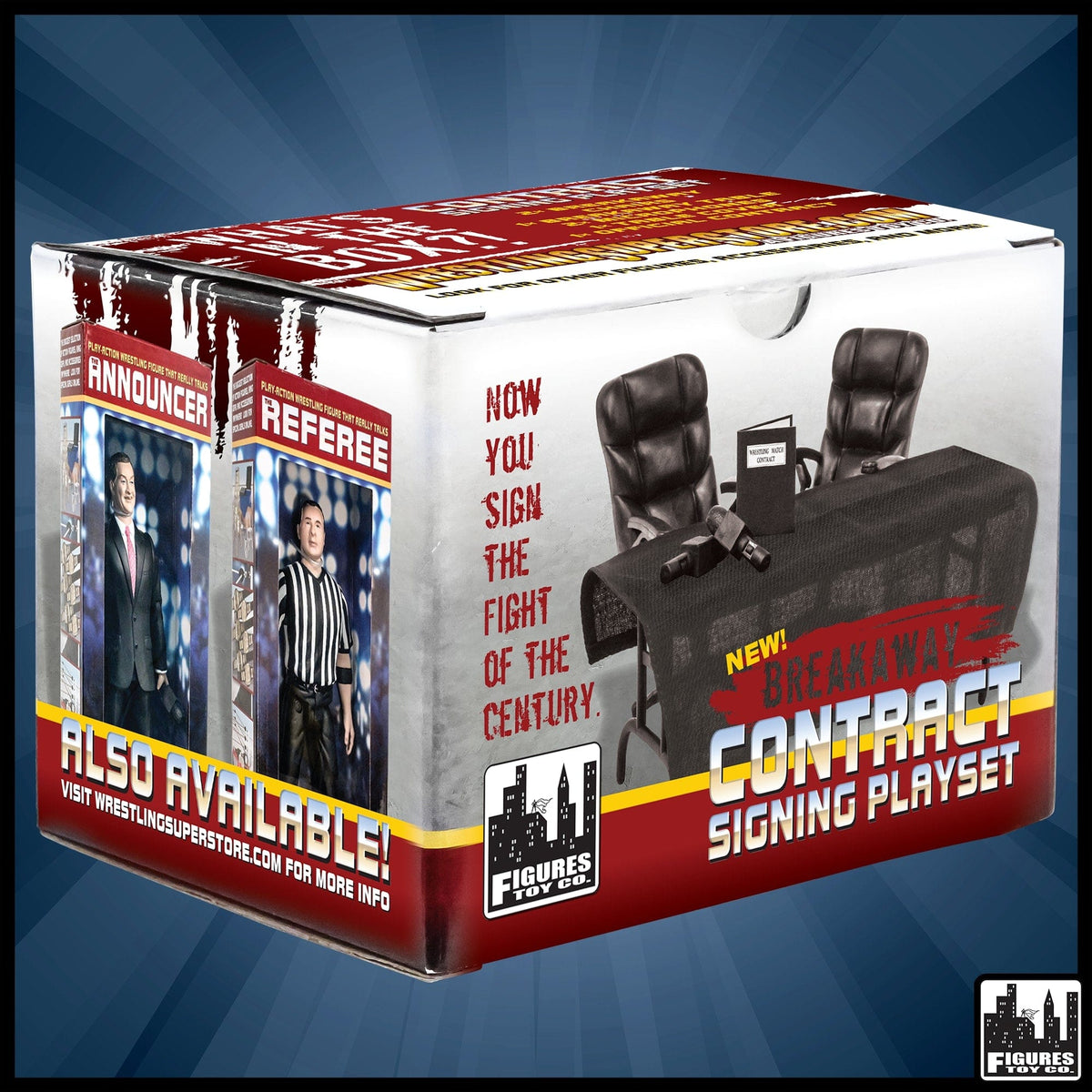 Breakable Contract Signing Playset for WWE Wrestling Action Figures
