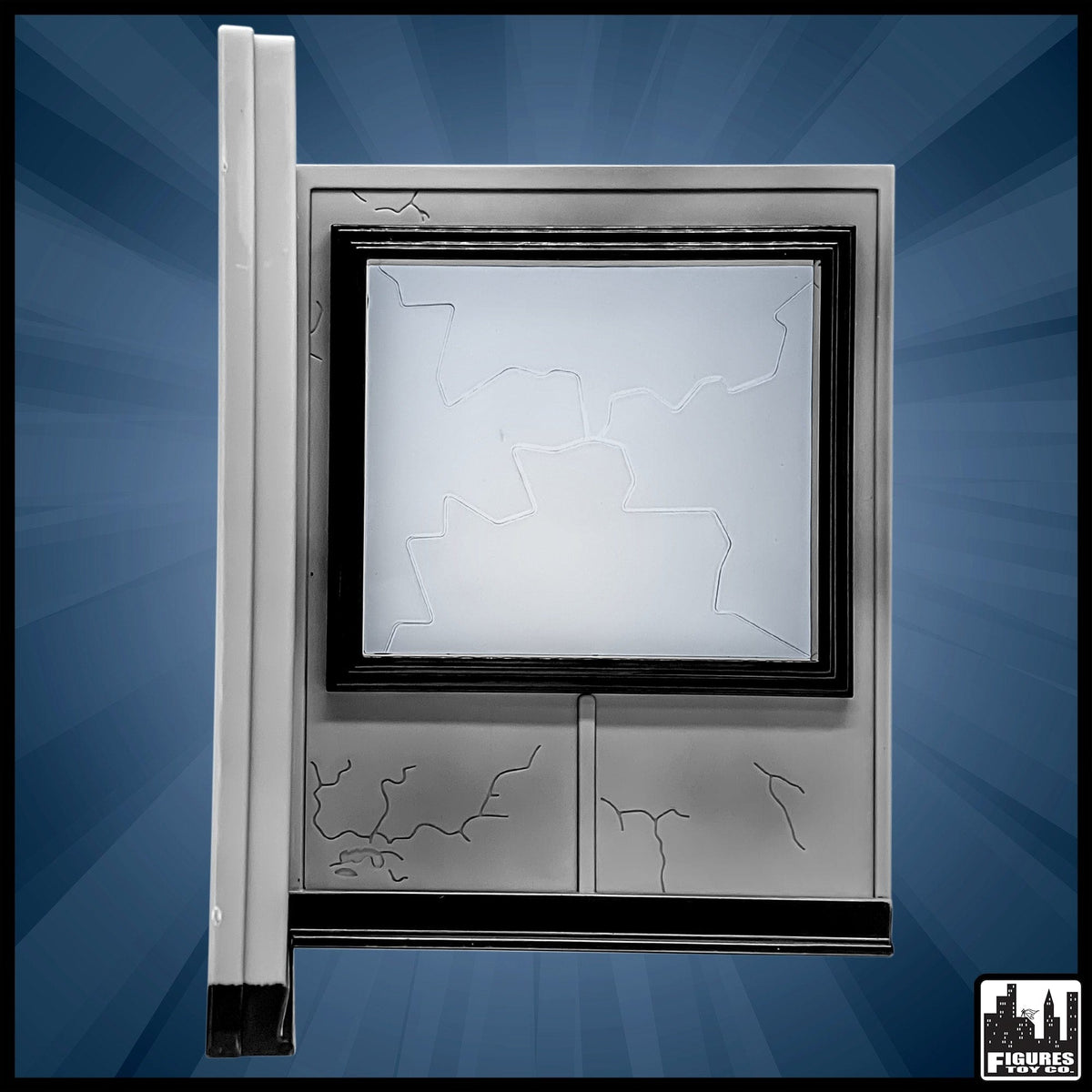 Breakable Window and Wall Playset for WWE Wrestling Action Figures