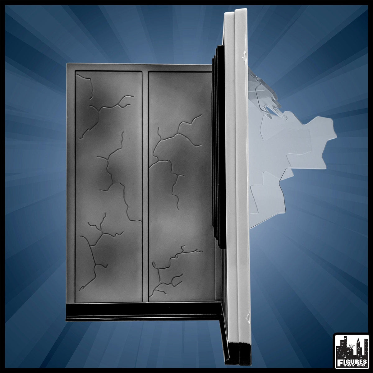 Breakable Window and Wall Playset for WWE Wrestling Action Figures