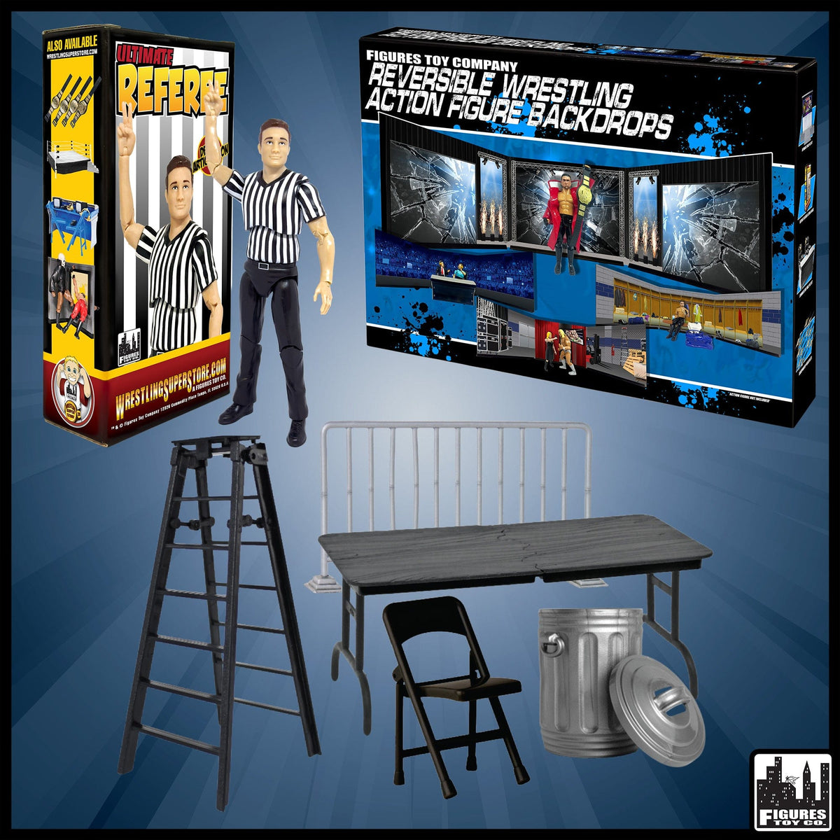 The Essentials Bundle for WWE Wrestling Action Figures