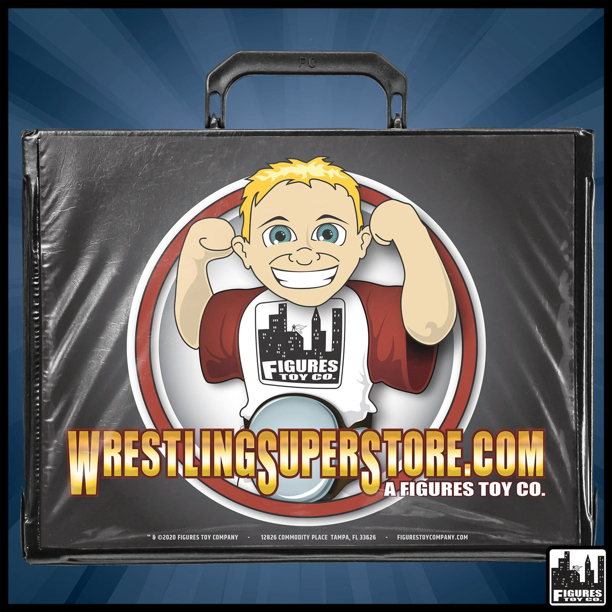 Carrying Case for WWE Wrestling Action Figures