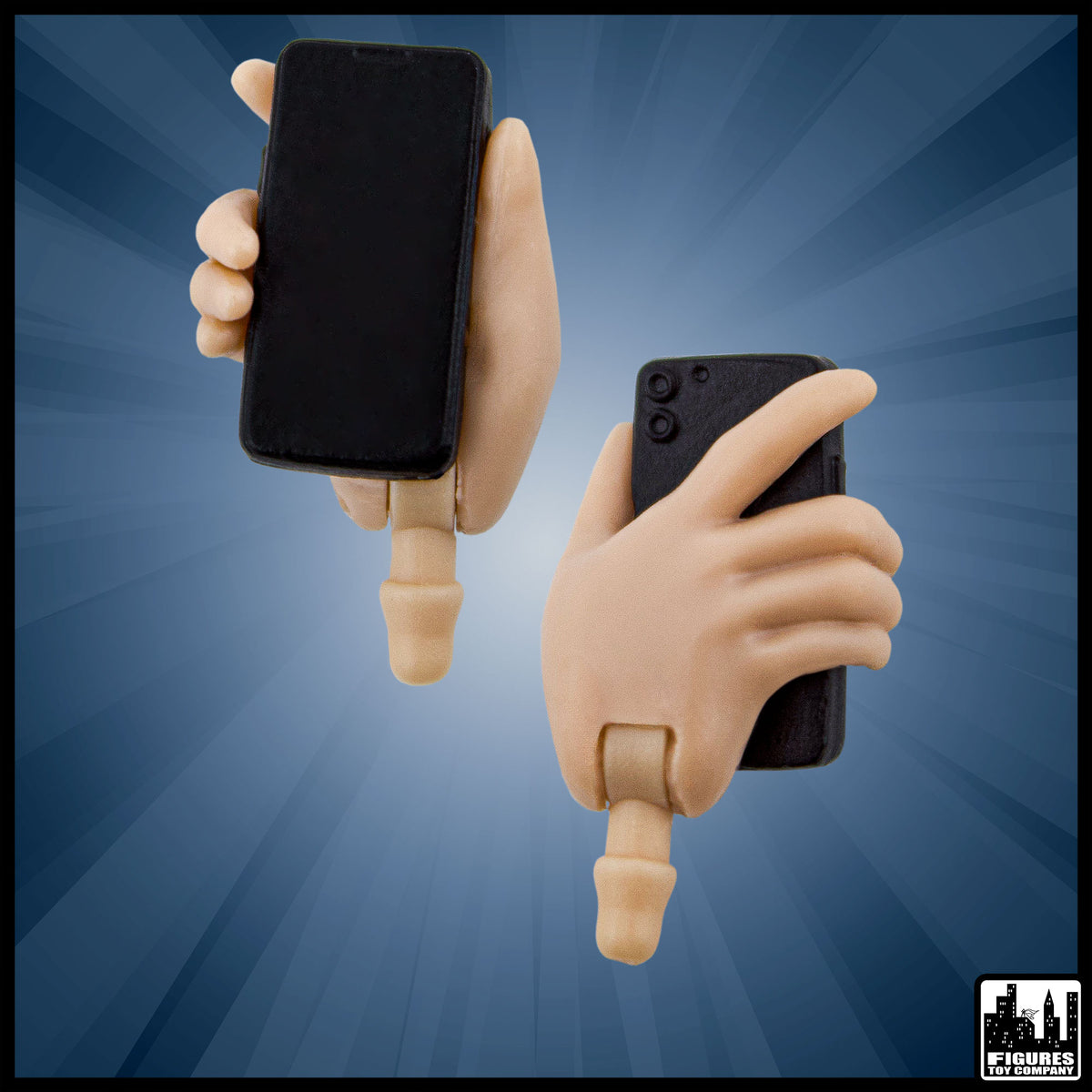 Cell Phone Hands Male White Skin Black Phone 1 01 Main