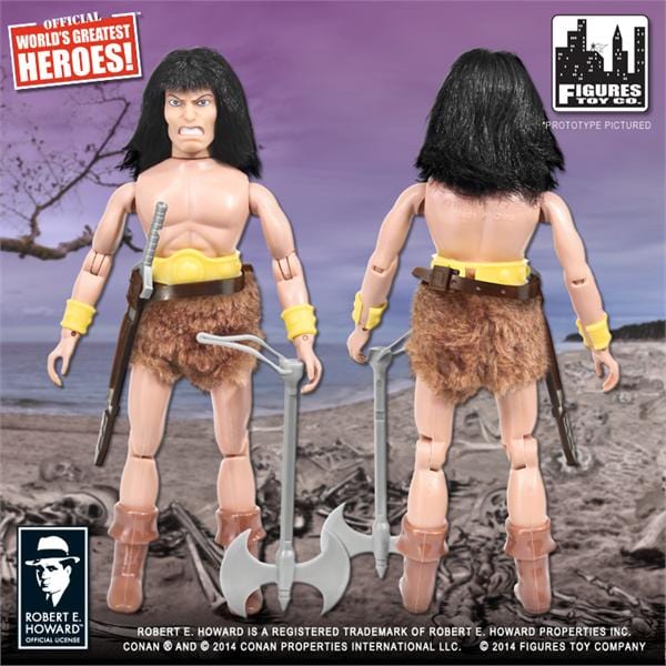 Conan Retro 8 Inch Action Figures Series 1: Conan The Barbarian