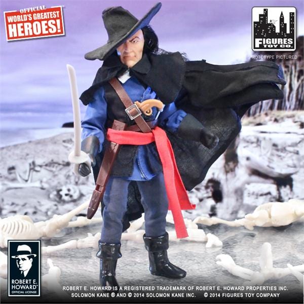 Conan Retro 8 Inch Action Figures Series 1: Solomon Kane