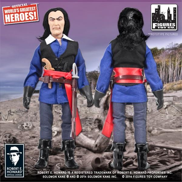 Conan Retro 8 Inch Action Figures Series 1: Solomon Kane