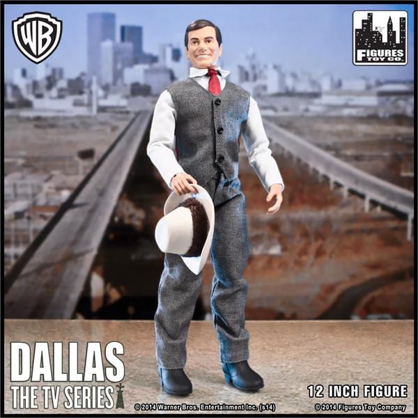 Dallas 12 Inch Action Figures Series One: &quot;Who Shot Jr?&quot; JR Ewing Figure