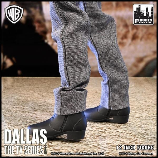 Dallas 12 Inch Action Figures Series One: &quot;Who Shot Jr?&quot; JR Ewing Figure
