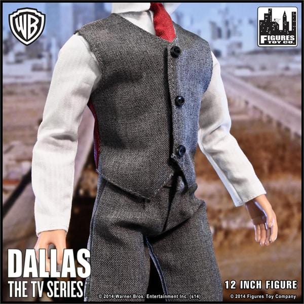 Dallas 12 Inch Action Figures Series One: &quot;Who Shot Jr?&quot; JR Ewing Figure