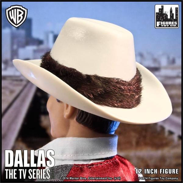 Dallas 12 Inch Action Figures Series One: &quot;Who Shot Jr?&quot; JR Ewing Figure