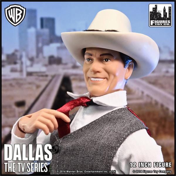 Dallas 12 Inch Action Figures Series One: "Who Shot Jr?" JR Ewing Figure