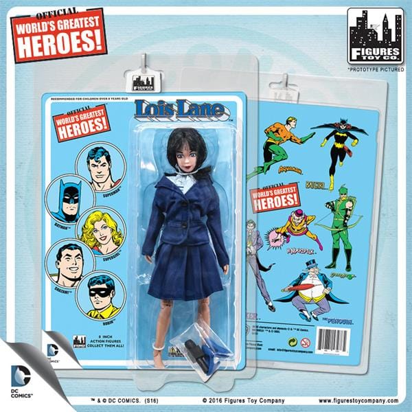 DC Comics 8 Inch Action Figures with Retro Cards: Lois Lane