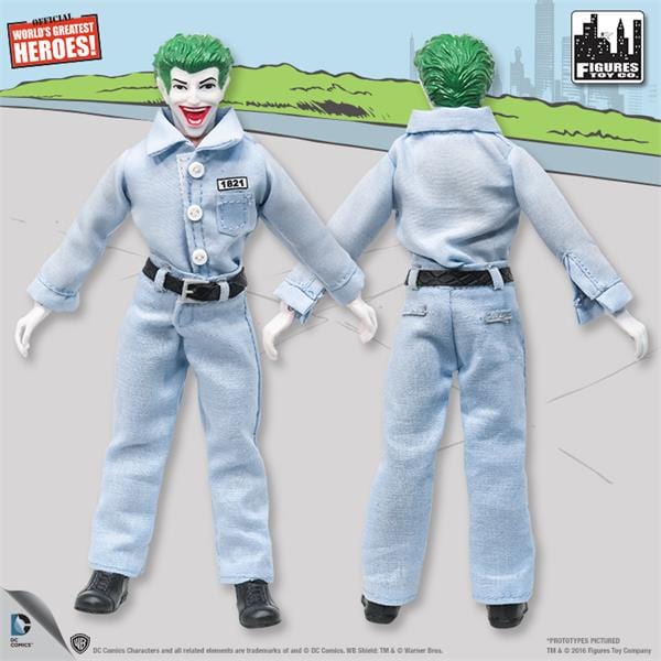 DC Comics Bus Playset for 8 Inch Retro Figures: GCPD With Exclusive Joker Figure