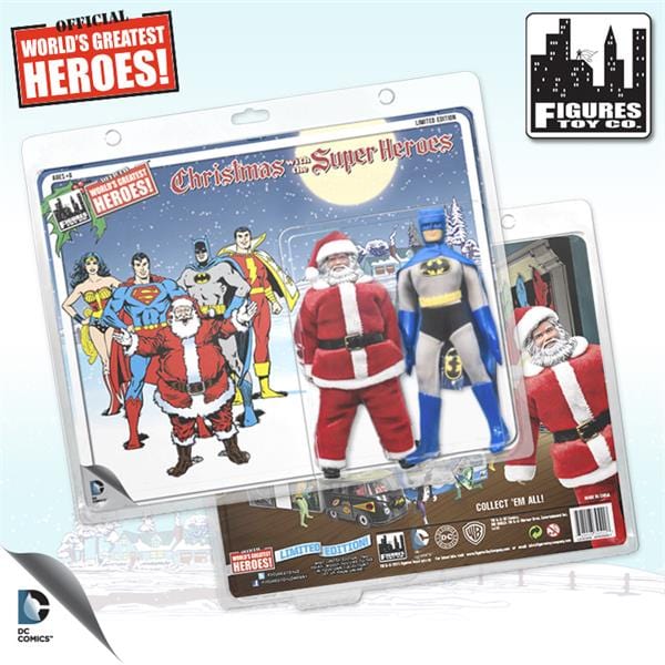 DC Comics Limited Edition Action Figure Two-Pack With Santa Claus