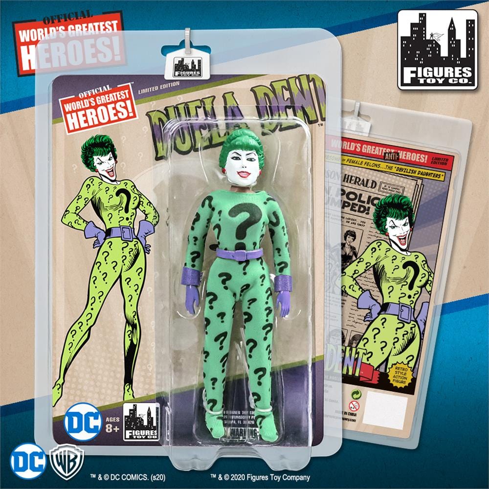 DC Comics Retro 6 Inch Action Figure Series: Duela Dent as Riddler