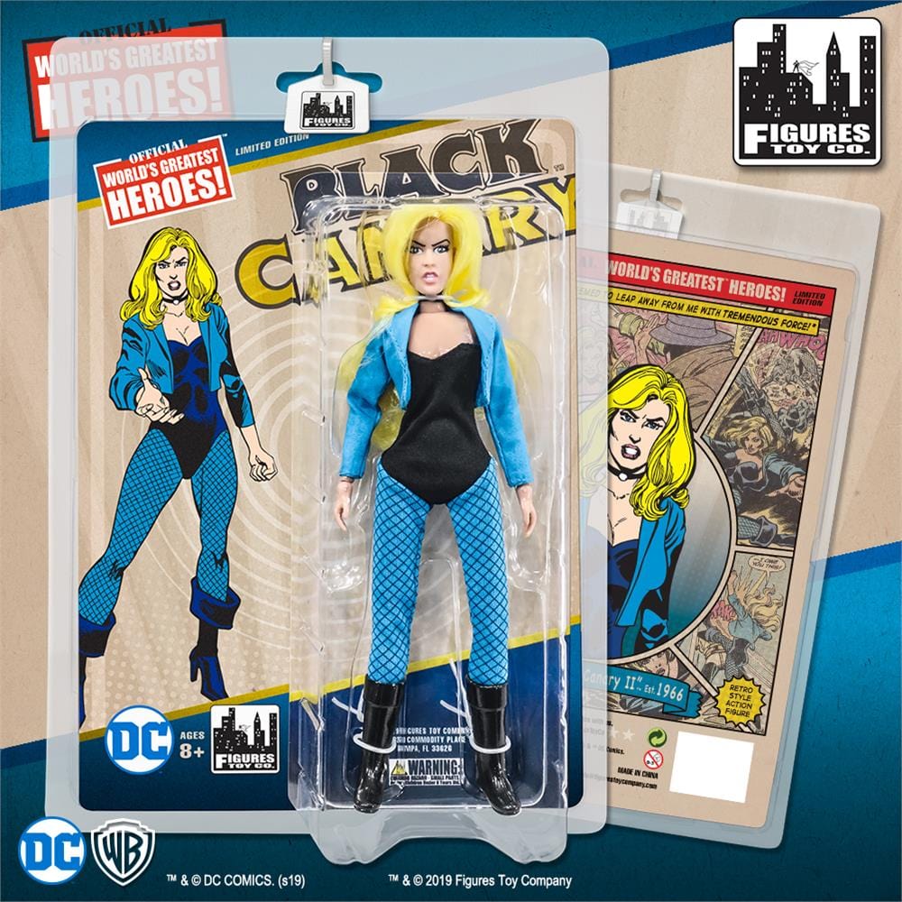 DC Comics Retro 8 Inch Action Figure Series: Black Canary