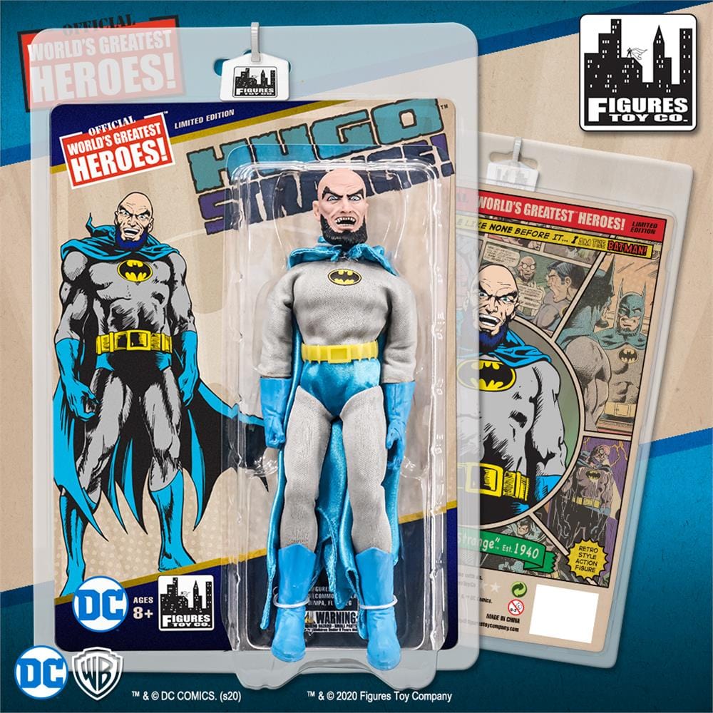 DC Comics Retro 8 Inch Action Figure Series: Hugo Strange as Batman Variant