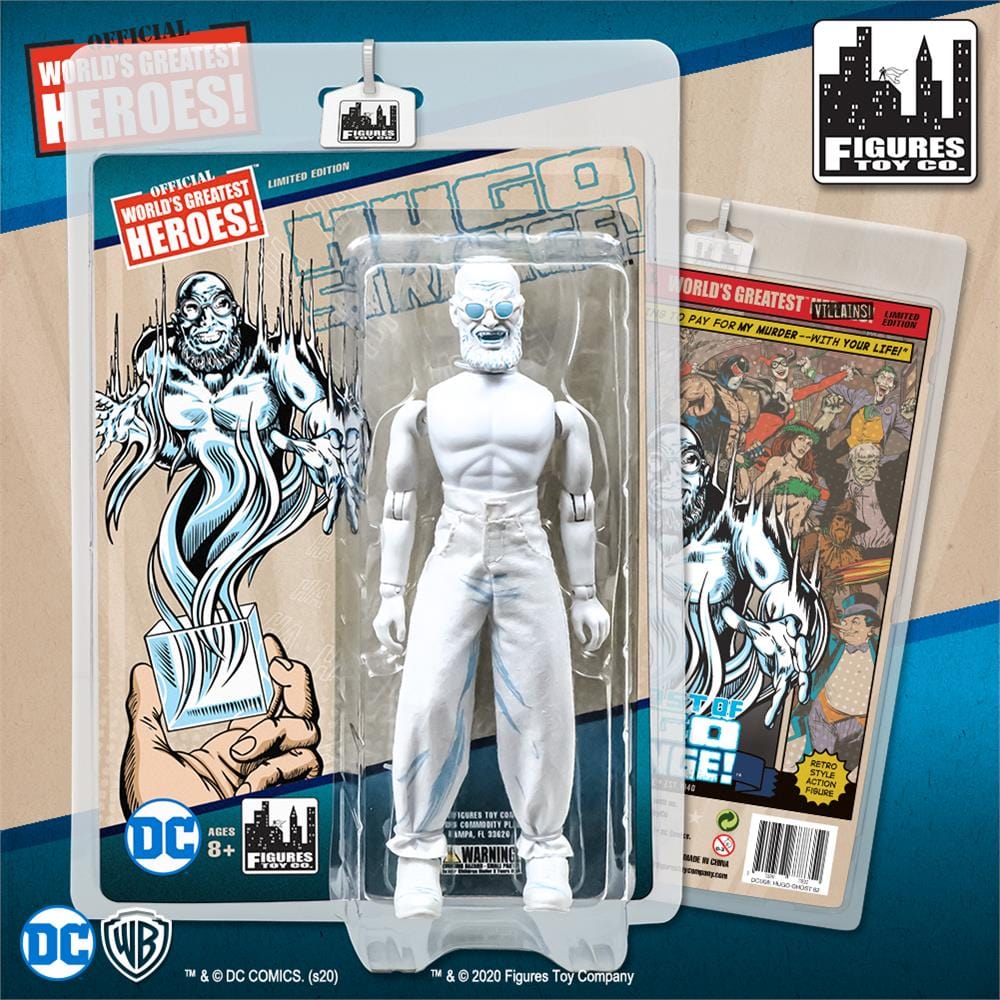 DC Comics Retro 8 Inch Action Figure Series: Hugo Strange [Ghost Variant]