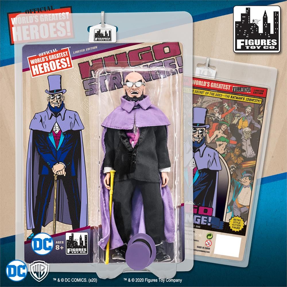 DC Comics Retro 8 Inch Action Figure Series: Hugo Strange [Tuxedo Variant]