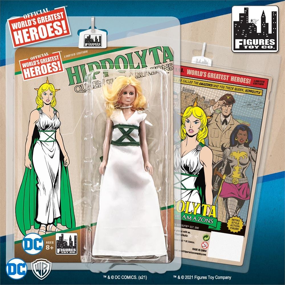 DC Comics Retro 8 Inch Action Figure Series: Queen Hippolyta