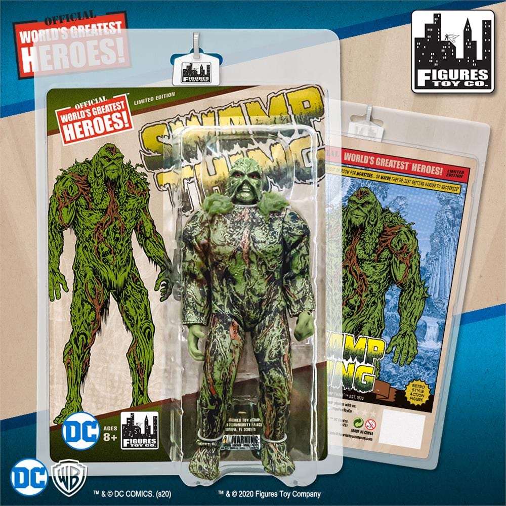 DC Comics Retro 8 Inch Action Figure Series: Swamp Thing