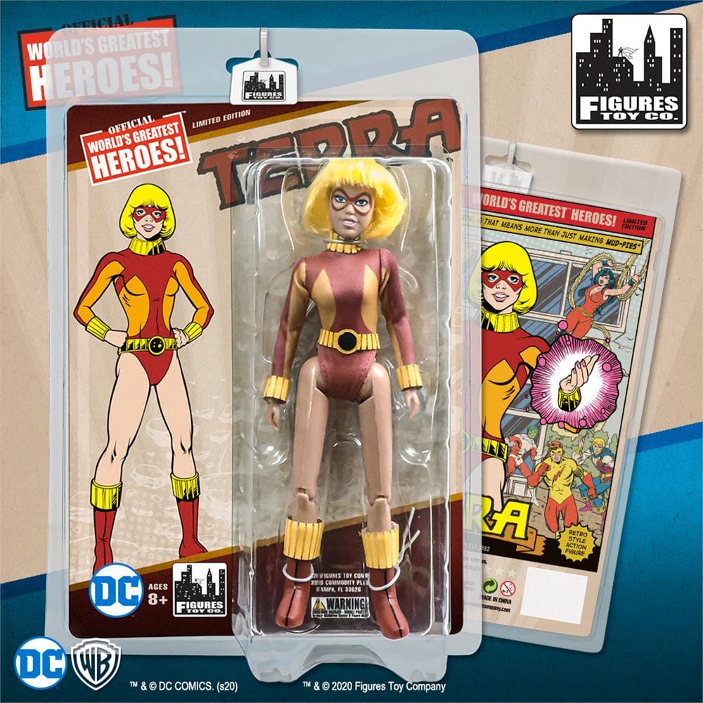 thumbnail interactive-video image 1 of Figures Toy Company DC Comics Retro 8-Inch Metamorpho (The Outsiders) Action Figure 1 of 4