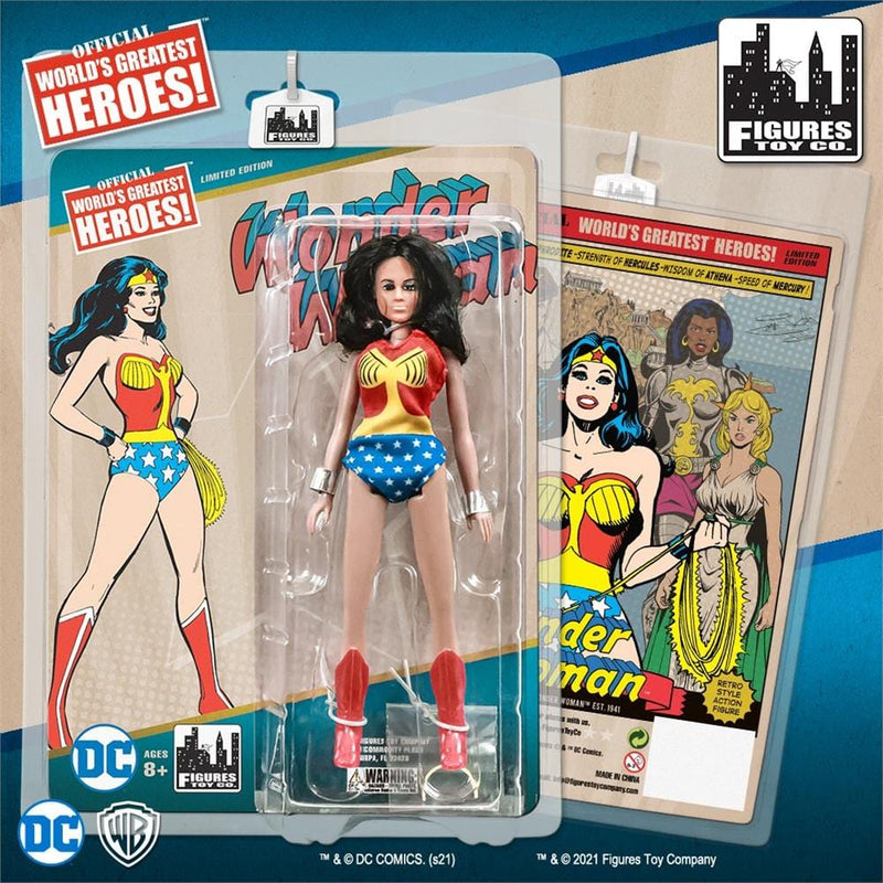 DC Comics Retro 8 Inch Action Figure Series: Wonder Woman - Figures Toy ...