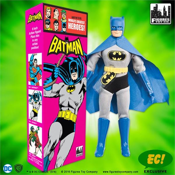 DC Comics Retro 8 Inch Action Figures: Boxed Batman