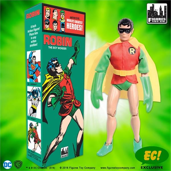 DC Comics Retro 8 Inch Action Figures: Boxed Robin