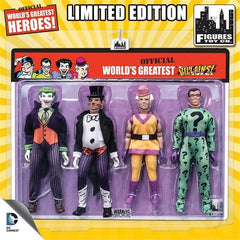 DCキャラクター フィギュアセット dc-comics-retro-8-inch-action-